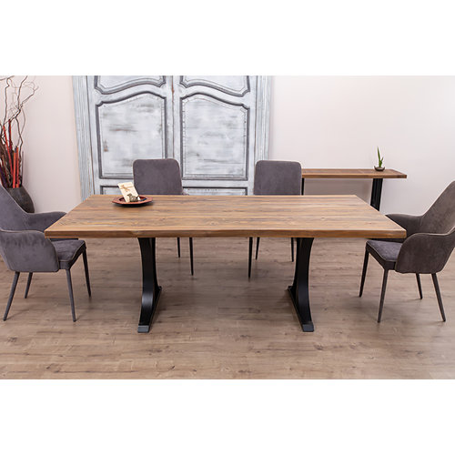 The Table Company Solid Wood Dining Table Wayfair